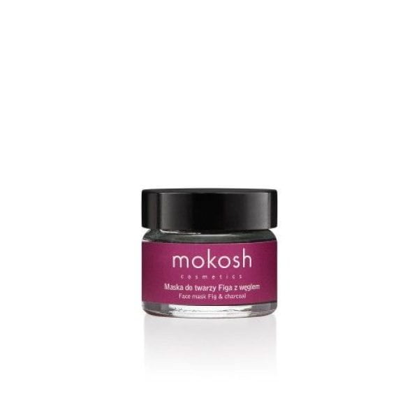 Mokosh wygladzajaco oczyszczajaca maska do twarzy Figa z weglem MINI 15ml 1