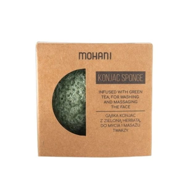 Mohani gabka konjac z zielona herbata 2
