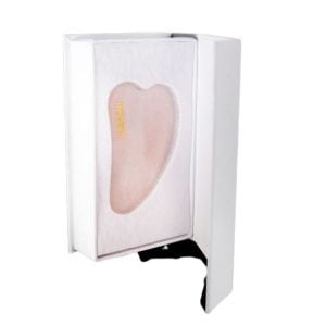 Mohani gua sha plytka z rozowego kwarcu 2