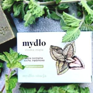 Mydlostacja mydlo naturalne slodka mieta 1