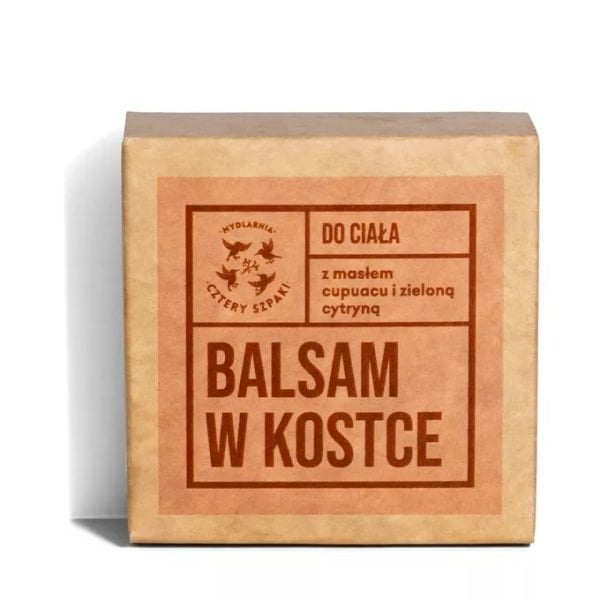 mydlarnia cztery szpaki balsam do ciala w kostce 1