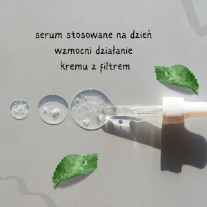 serum wzmacnia dzialanie kremu z filtrem