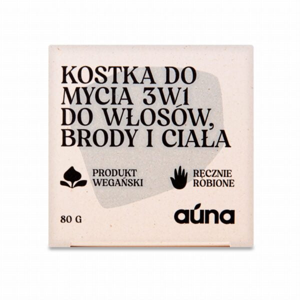 Auna kostka do mycia 3w1 do wlosow brody i ciala 3