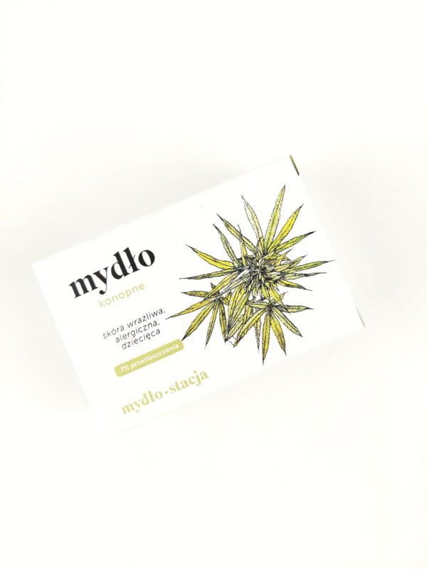 Mydlostacja mydlo konopne 100g 1