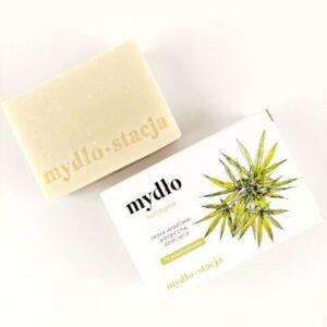 Mydlostacja mydlo konopne 100g 2