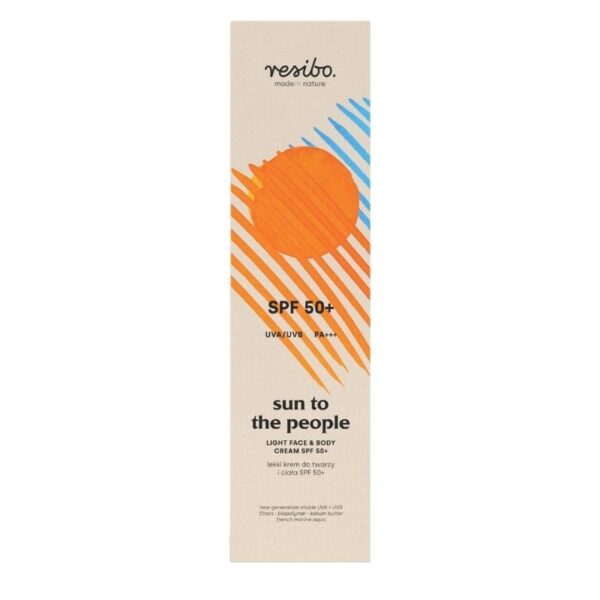 Resibo sun to the people 50ml 2