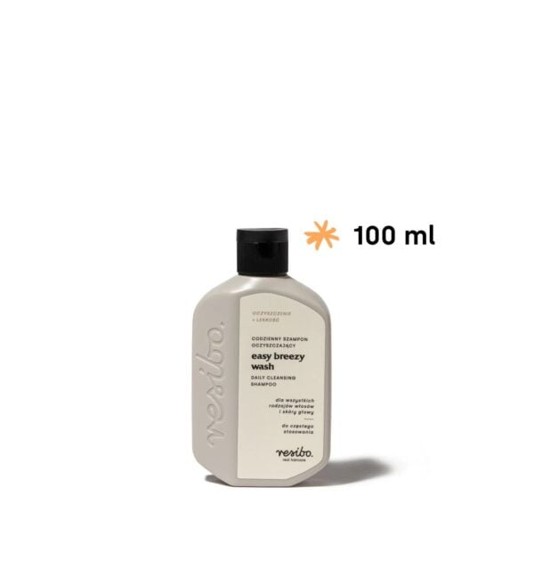 Resibo mini easy breasy wash codzienny szampon oczyszczajacy 1