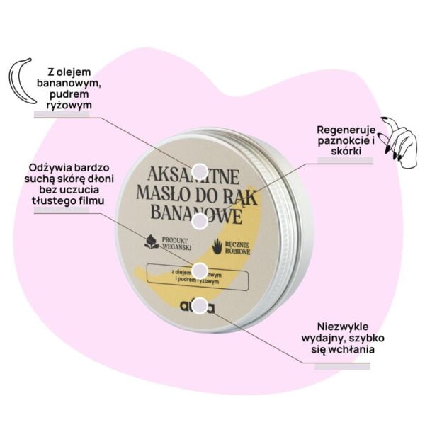 Auna maslo do rak bananowe 2