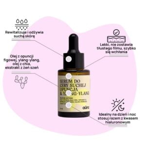Auna serum do cery suchej opuncja ylang ylang 2