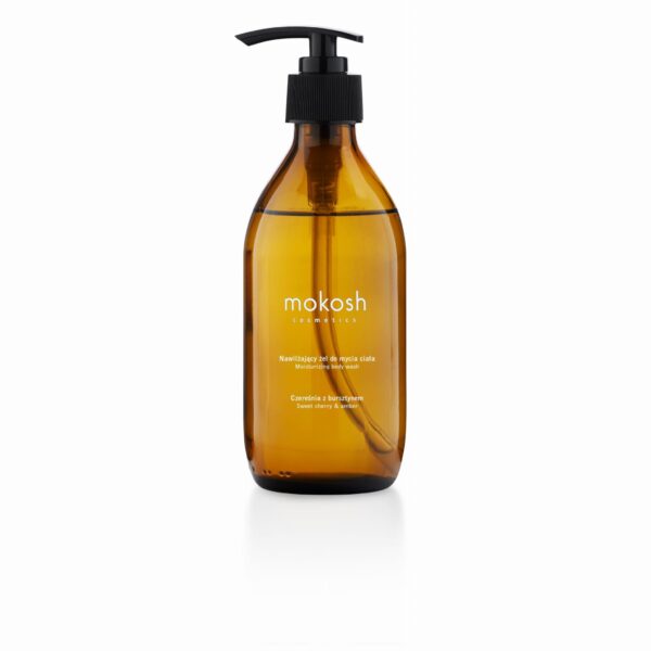 Mokosh nawilzający zel do mycia ciała czeresnia z bursztynem 300ml