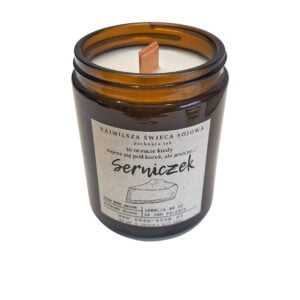 Soap szop swieca sojowa serniczek 2