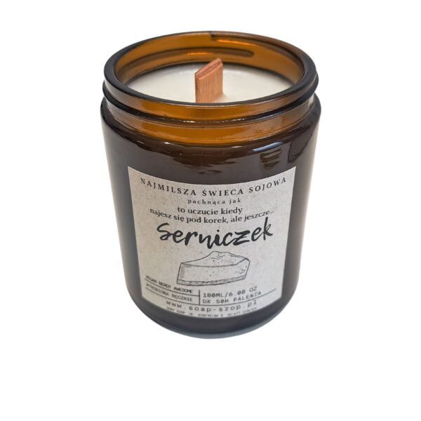Soap szop swieca sojowa serniczek 2