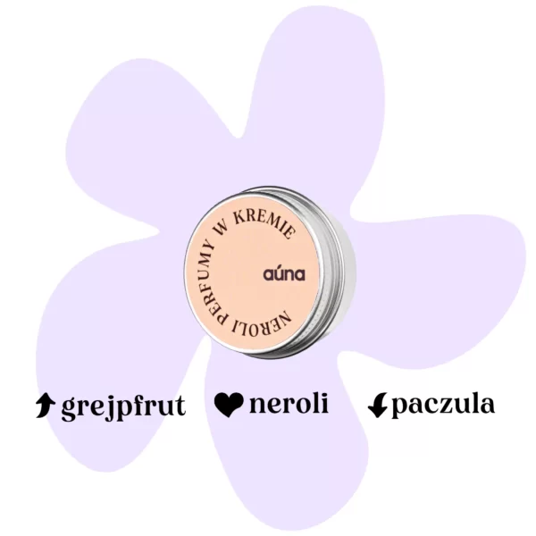 auna perfumy w kremie naturalne 15ml
