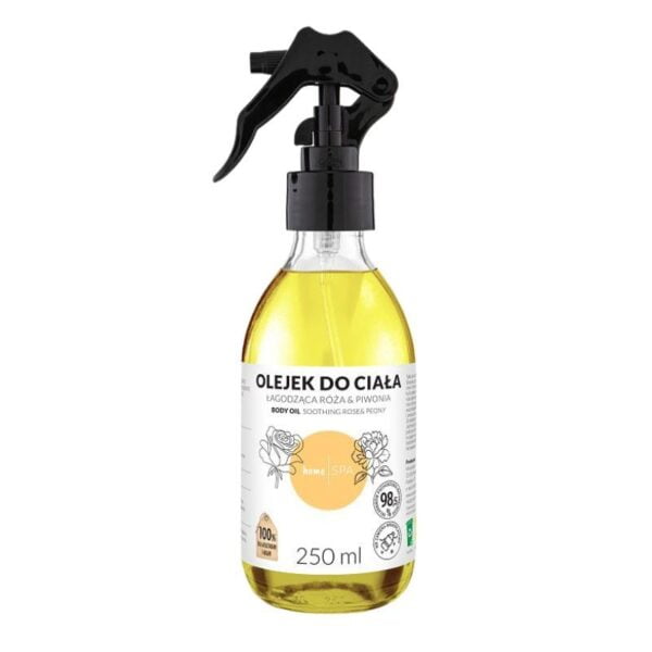 home spa olejek do ciala lagodzaca roza i piwonia