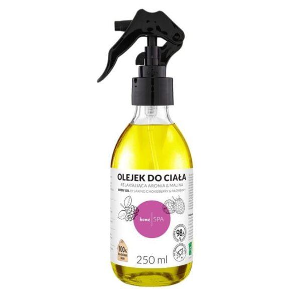 home spa olejek do ciala relaksujaca aronia i malina
