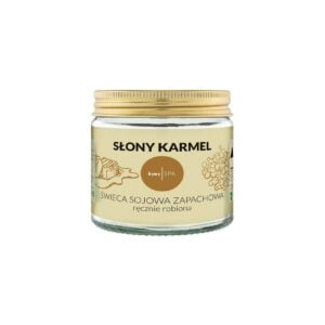 home spa swieca sojowa slony karmel
