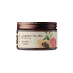 Bosphaera cukrowy peeling do ciala grejpfrut i papaja
