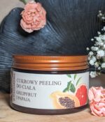 Bosphaera cukrowy peeling do ciala grejpfrut i papaja 2