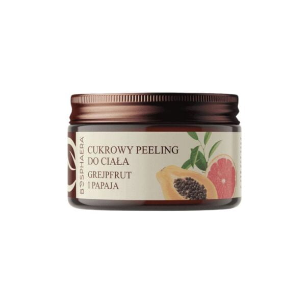 Bosphaera cukrowy peeling do ciala grejpfrut i papaja