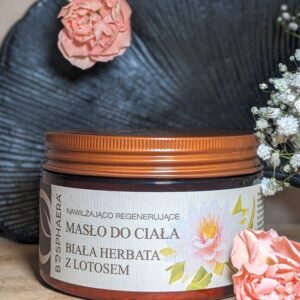 Bosphaera maslo do ciala biala herbata z lotosem 2