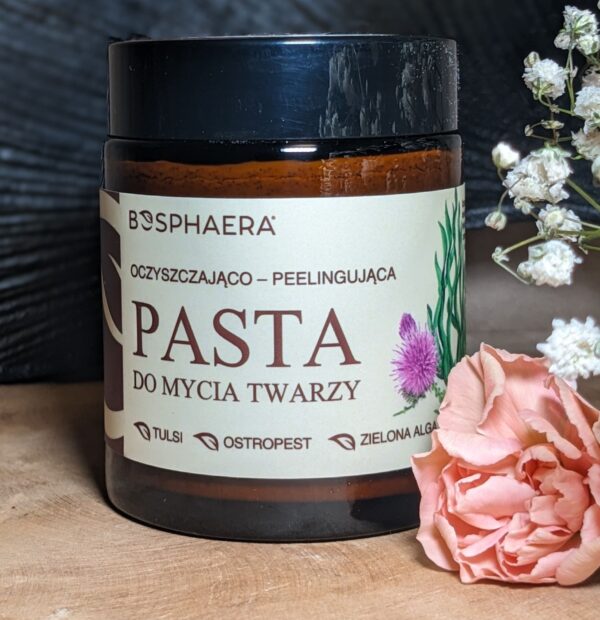 Bosphaera oczyszczajaco peelingujaca pasta do mycia twarzy 2