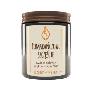 Bosphaera swieca sojowa pomaranczowe szczescie