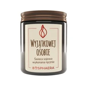 Bosphaera swieca sojowa wyjatkowej osobie