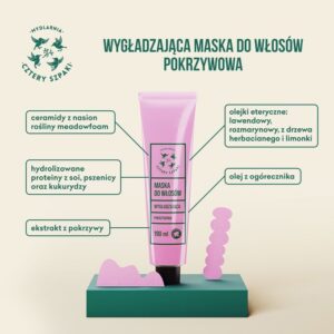 4 szpaki maska do wlosow pokrzywowa 190ml 2