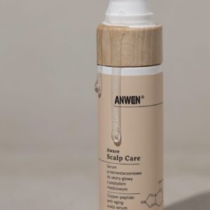 Anwen serum przeciwstarzeniowe do skory glowy z peptydem miedziowym 100ml 2