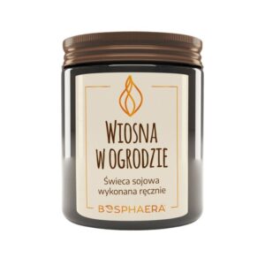 Bosphaera swieca sojowa wiosna w ogrodzie