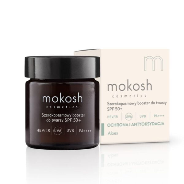 Mokosh szerokopasmowy booster do twarzy spf 50