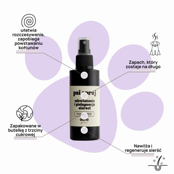 auna psi spej Banan odzywka i pielegnacja siersci 150ml 2