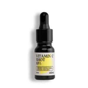 auna vitamin c shot 10 ampulka do twarzy 10ml przebarwienia