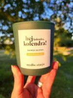 mydlo stacja swieca sojowa hej kolendra kolendra
