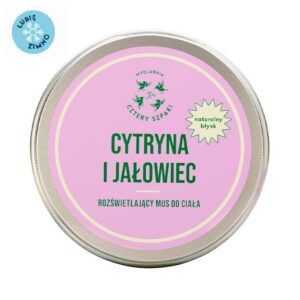 4szpaki rozswietlajacy mus do ciala cytryna i jalowiec