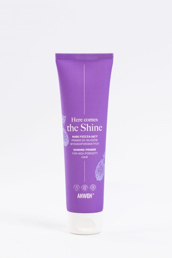 anwen here comes the shine nablyszczajacy primer do wlosow wysokoporowatych 100ml