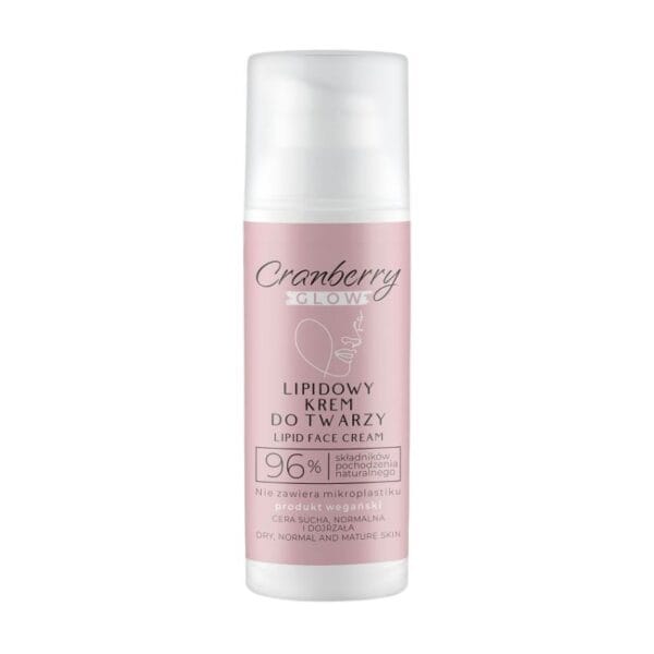Cranberry glow lipidowy krem do twarzy 50ml 2