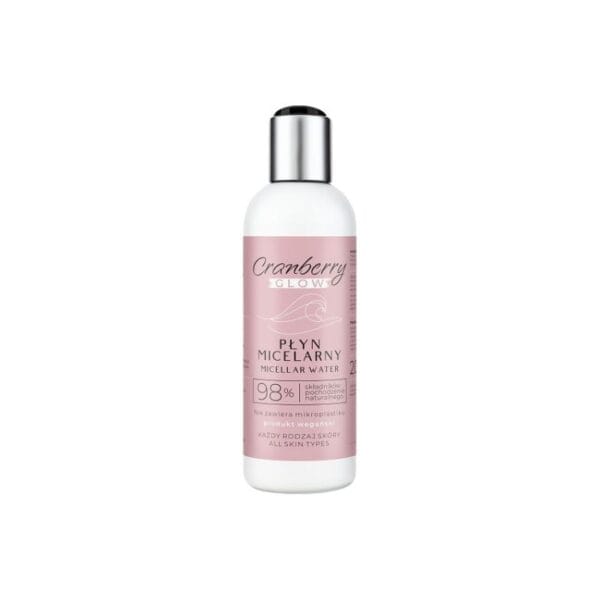 Cranberry glow plyn micelarny 200ml