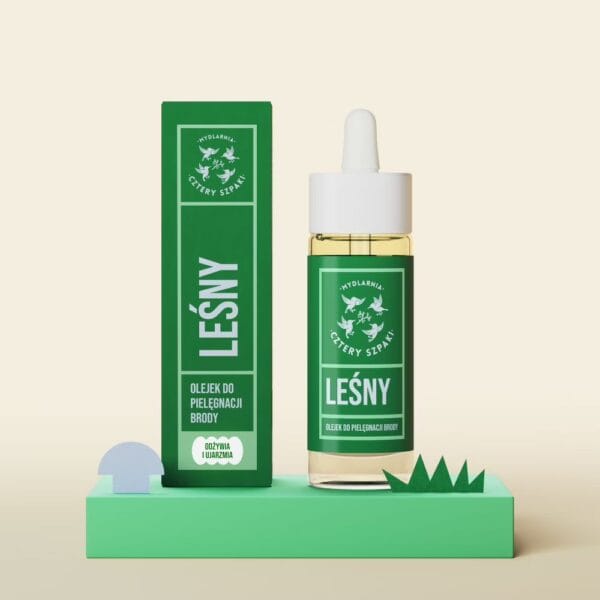 4 szpaki olejek do brody lesny 30ml 2