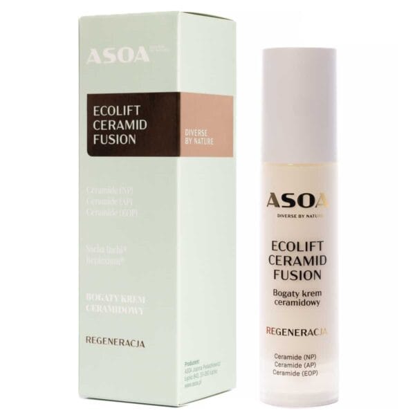 Asoa bogaty krem ceramidowy ecolift ceramid fusion 50ml