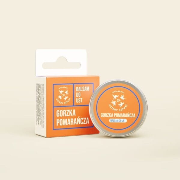 4 szpaki balsam do ust gorzka pomarancza 15ml