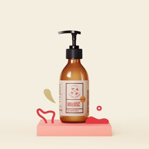 4 szpaki nawilzajacy balsam do ciala milosc 200ml
