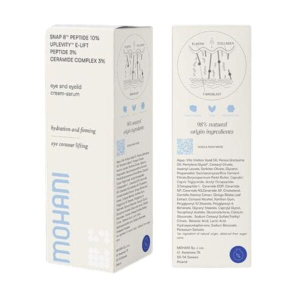 Mohani liftingujaco ujedrniajace serum krem pod oczy 15ml 2