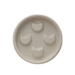 mohani mydelniczka ceramiczna lunula szara matowa mohani mydelniczka ceramiczna lunula szara matowa