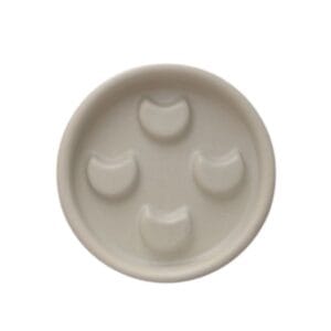 mohani mydelniczka ceramiczna szara matowa