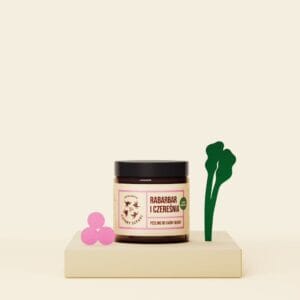 4 szpaki peeling do skory glowy rabarbar czeresnia 120ml