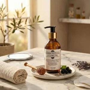 czarna porzeczka slonecznik olejek do mycia twarzy 200ml 2