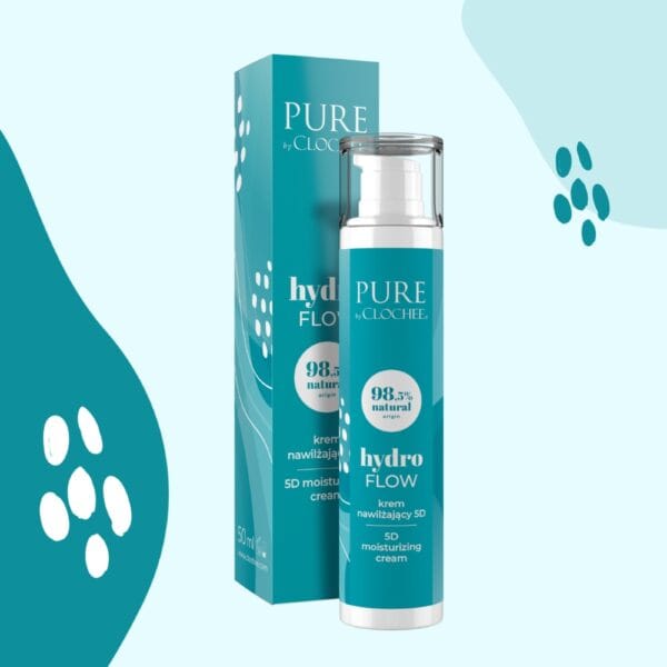 Clochee pure hydro flow krem nawilzajacy 5d 50ml 2