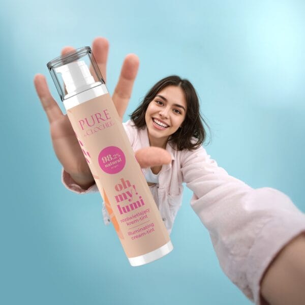 Clochee pure oh my lumi rozswietlajacy krem tint 50ml 2
