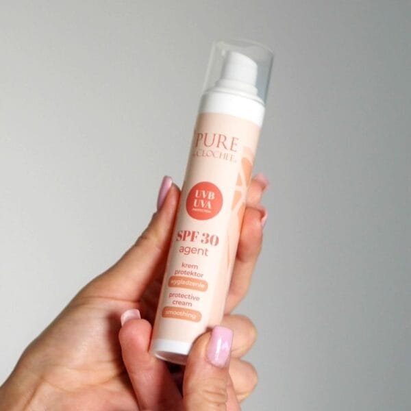 Clochee pure spf30 agent krem protektor wygladzenie 50ml 3